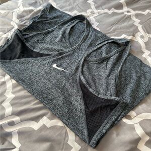Nike Charcoal and Black Sports Tank